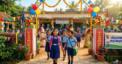 സംസ്ഥാനതല സ്‌കൂൾ പ്രവേശനോത്സവം ജൂൺ 1-ന് തിരുവനന്തപുരം പട്ടം ഗവ. മോഡൽ ഗേൾസ് സ്‌കൂളിൽ